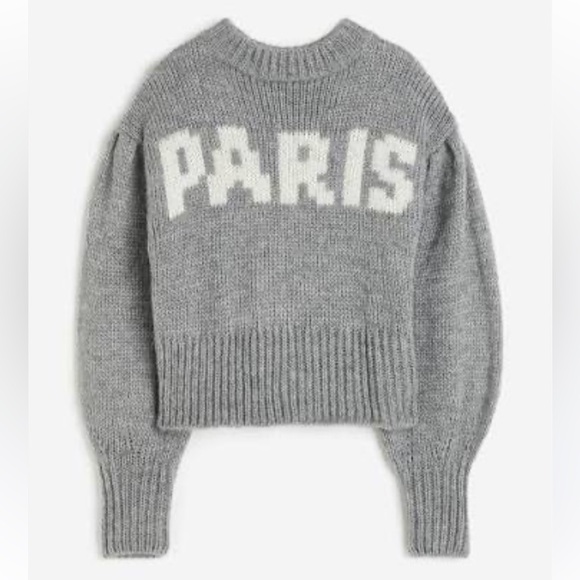 H&M Sweaters - Paris cozy knit sweater